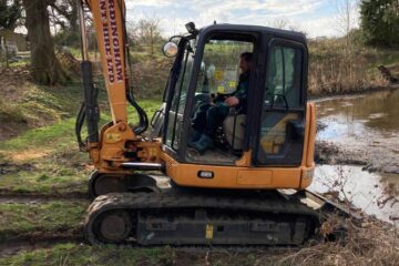 A Labour of Love: Local Fisherman Gary Betts Restores Childhood Lake mannington norfolk