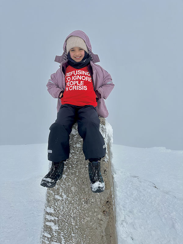 Nine-Year-Old Layla Takes on a 268-Mile Hike for Great Ormond Street Hospital