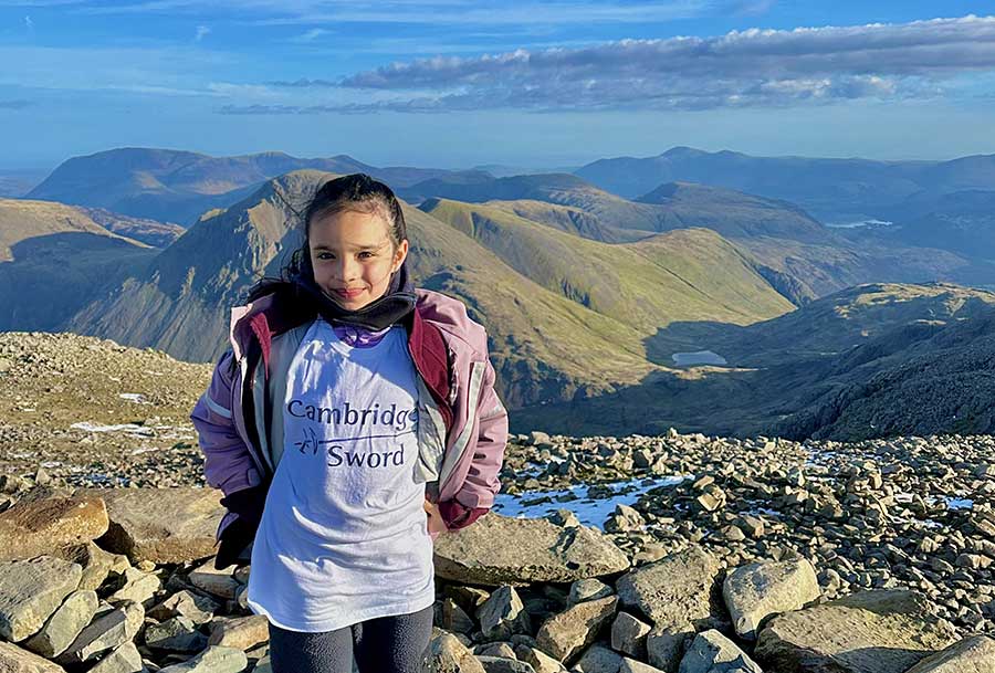 Nine-Year-Old Layla Takes on a 268-Mile Hike for Great Ormond Street Hospital