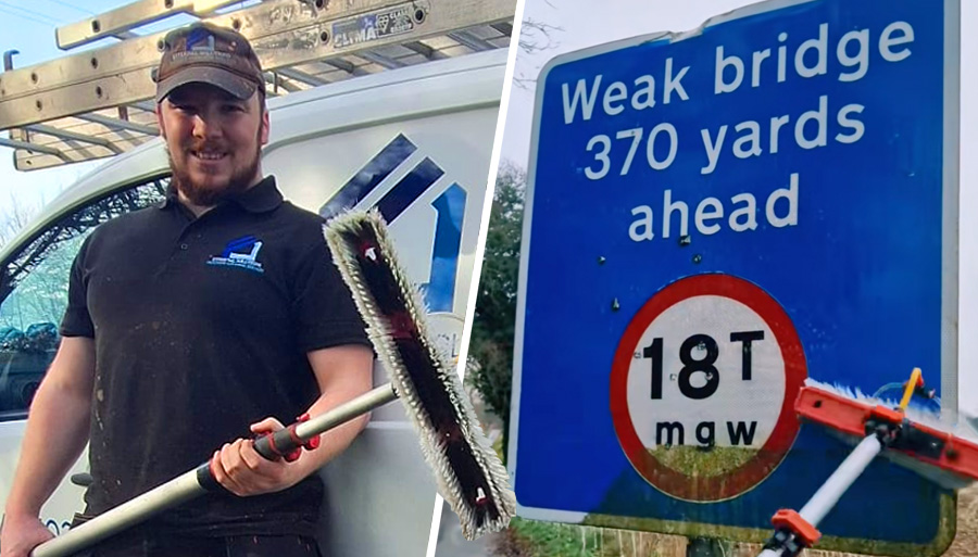 The Norwich Man Cleaning Road Signs for Free – And Going Viral for It eastern daily press