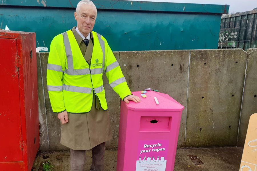 Oxfordshire Celebrates Success of Vape Recycling Scheme Amid New Ban